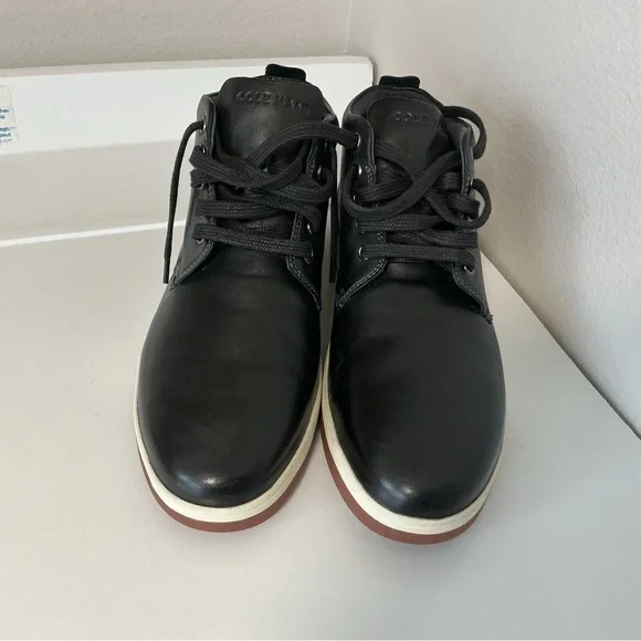 Cole Haan Men's Vartan 2.0 Leather Shoes Sz 10 M VGC - Picture 2 of 5